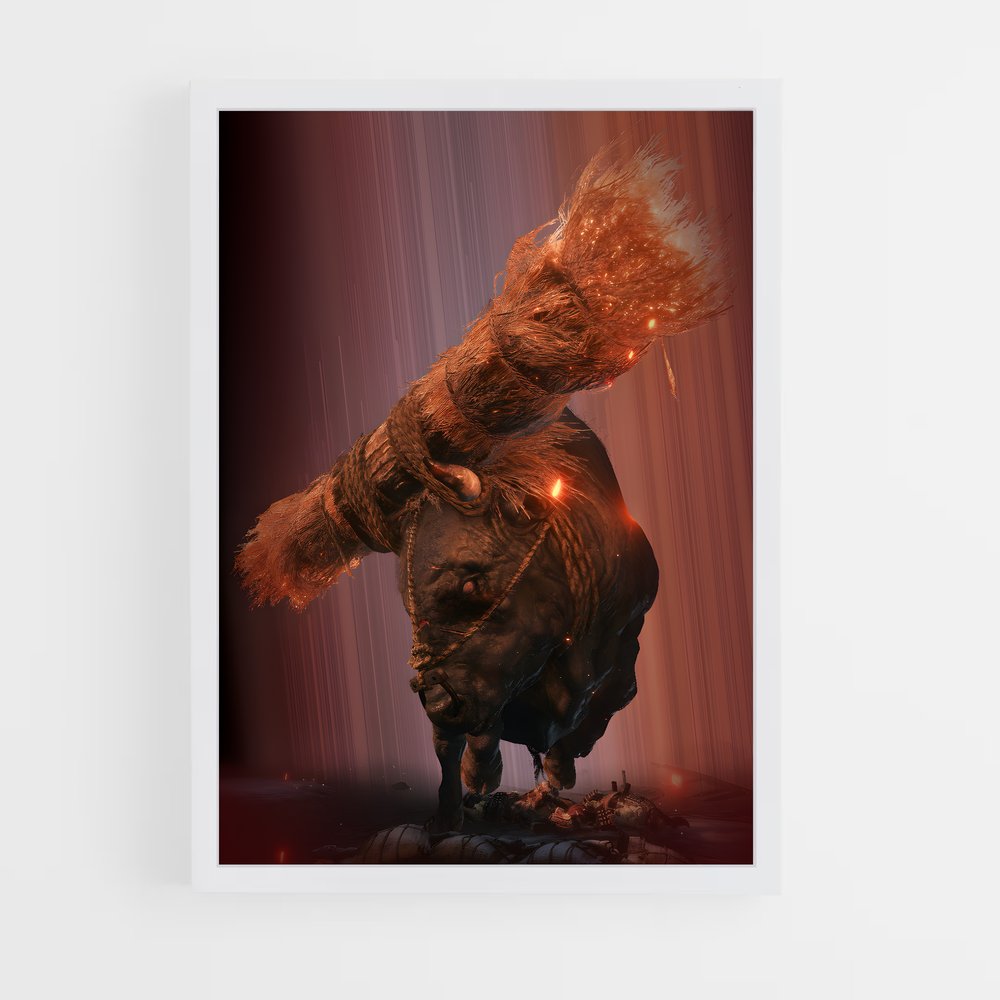 Poster La Montée Équestre – affiche Sekiro (vue 3)